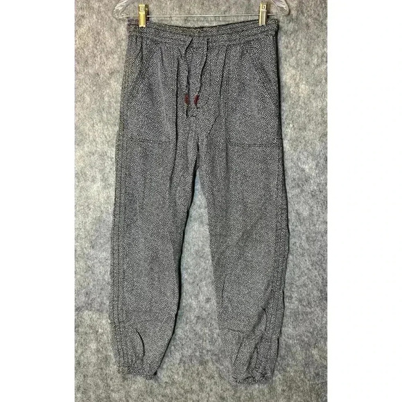 Anthropologie Pants - Anthropologie Gray White Speckle Lyocell Joggers XS